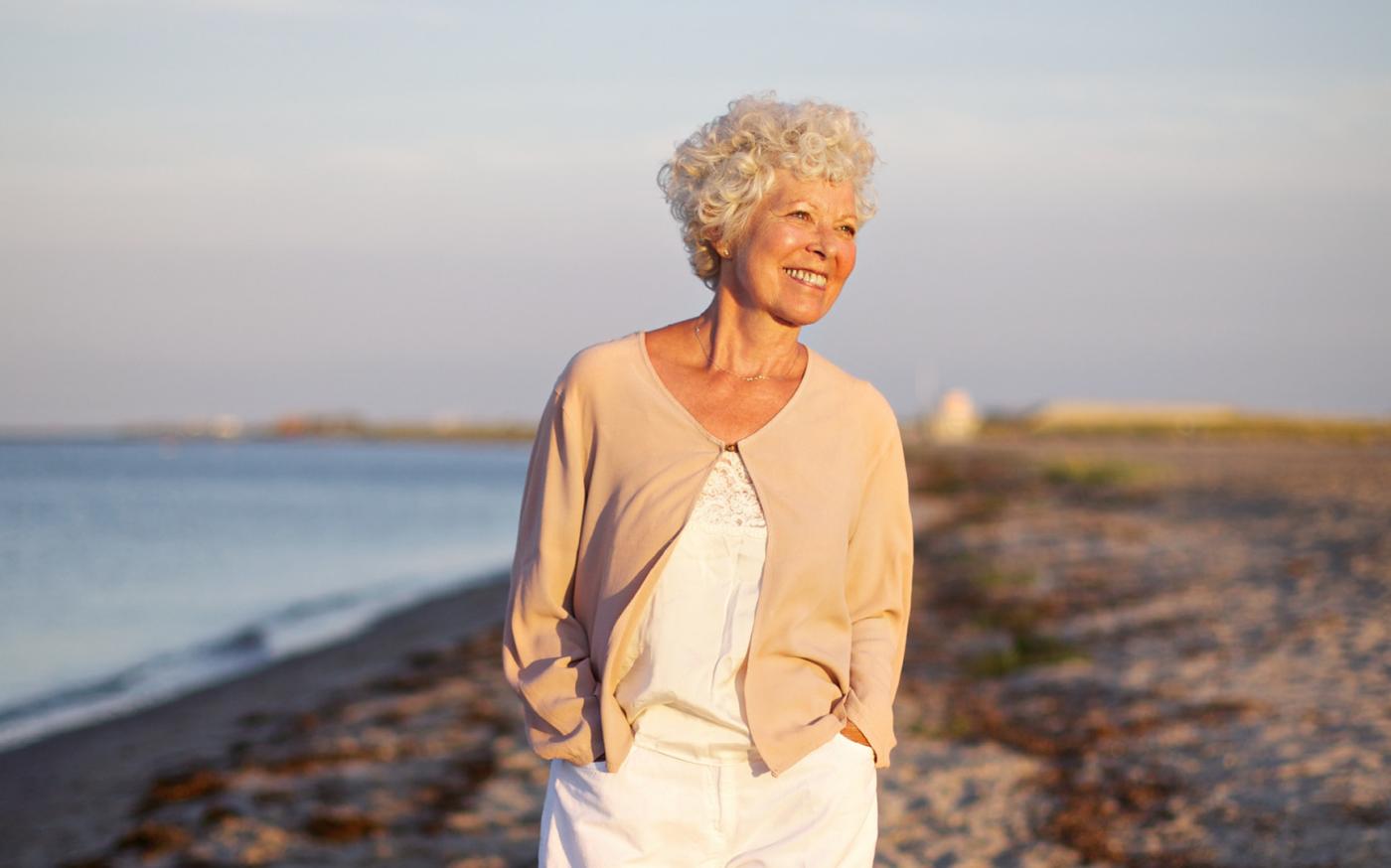 Smiling Elderly Woman